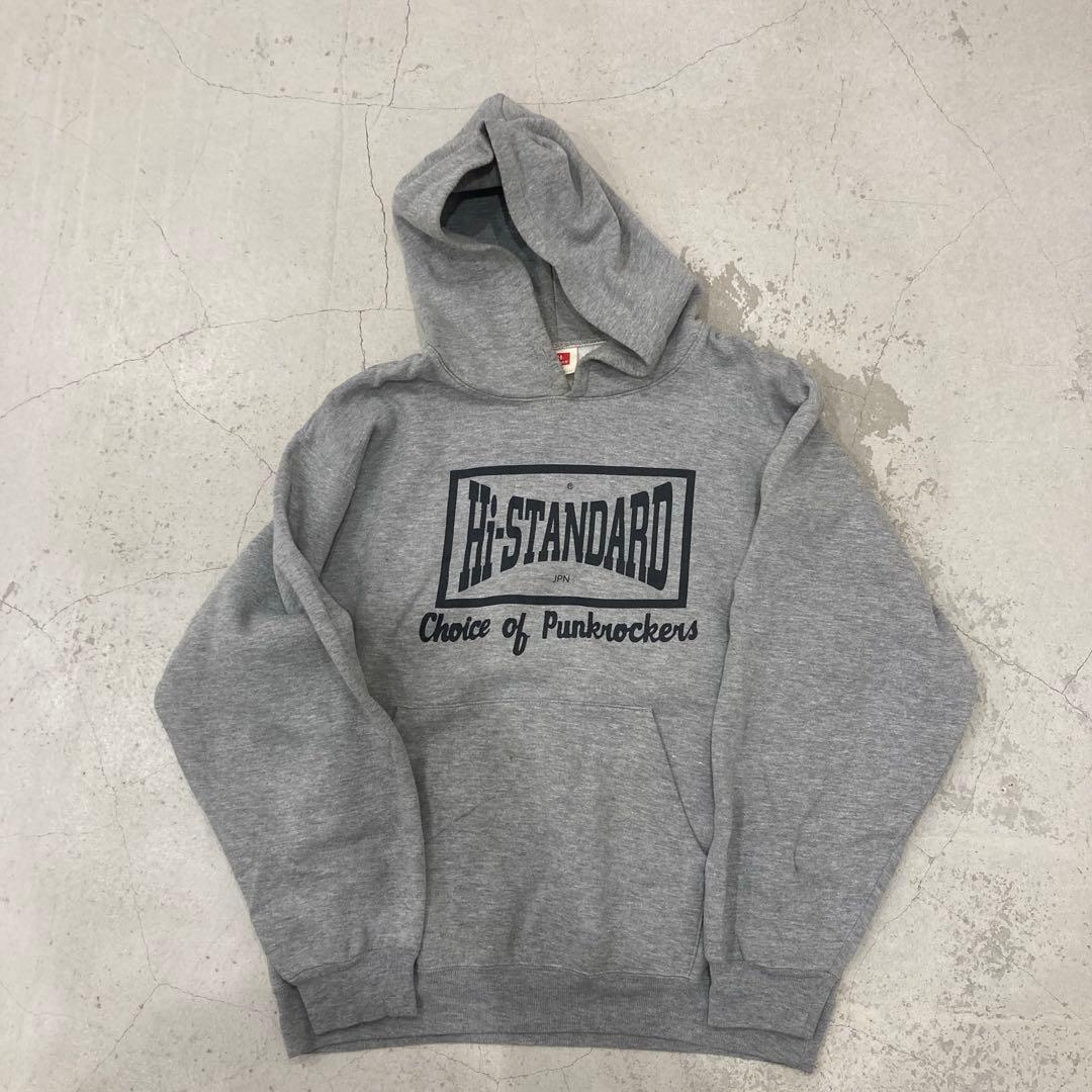Hi-STANDARD ハイスタ グレー フーディ　Mサイズ