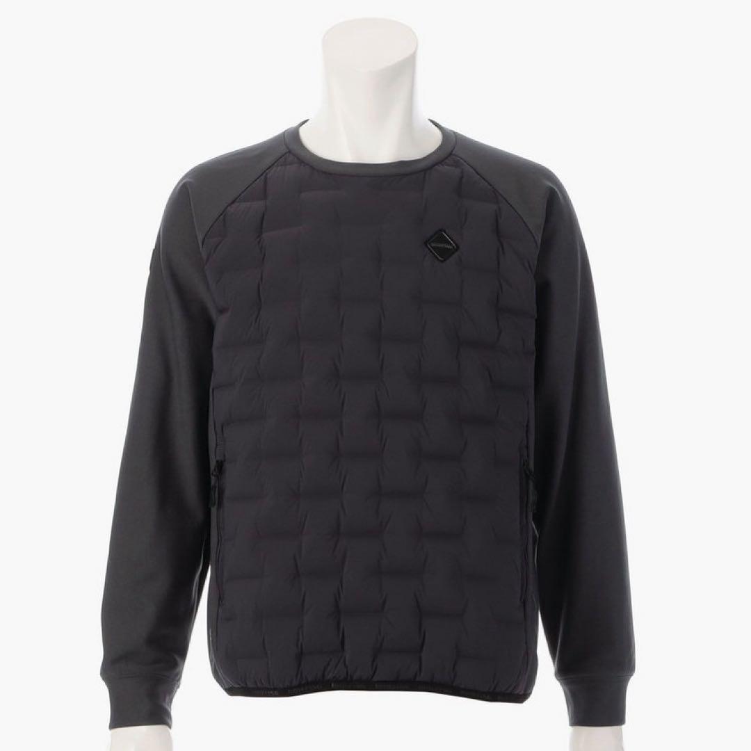 ブリーフィング　ゴルフ　 HYBRID DOWN CREWNECK Lサイズ