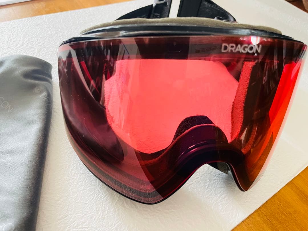 DRAGON LUMA LENS ゴーグル 収納袋付き