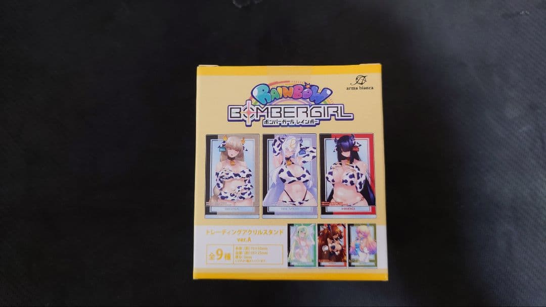 ボンバーガール レインボートレーディングアクリルスタンド ver.A BOX