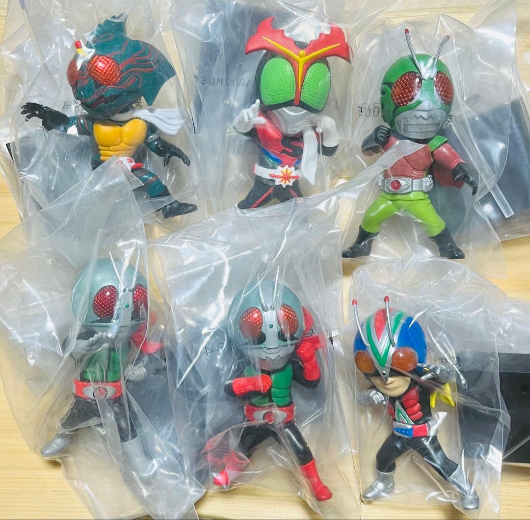 一番くじ 仮面ライダー 50th deforme-x 未開封 昭和 6体セット