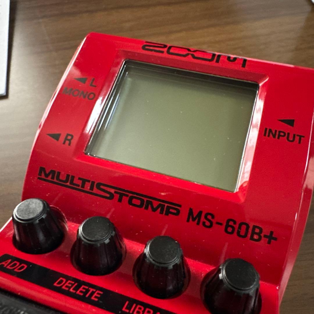 ベース ZOOM MULTISTOMP MS-60B+ ms60b+
