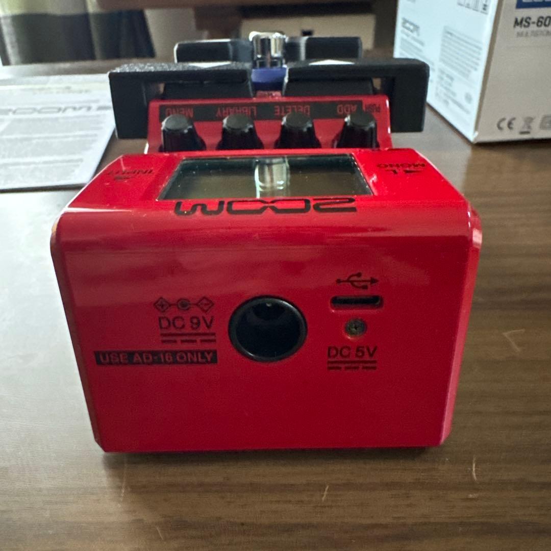 ベース ZOOM MULTISTOMP MS-60B+ ms60b+