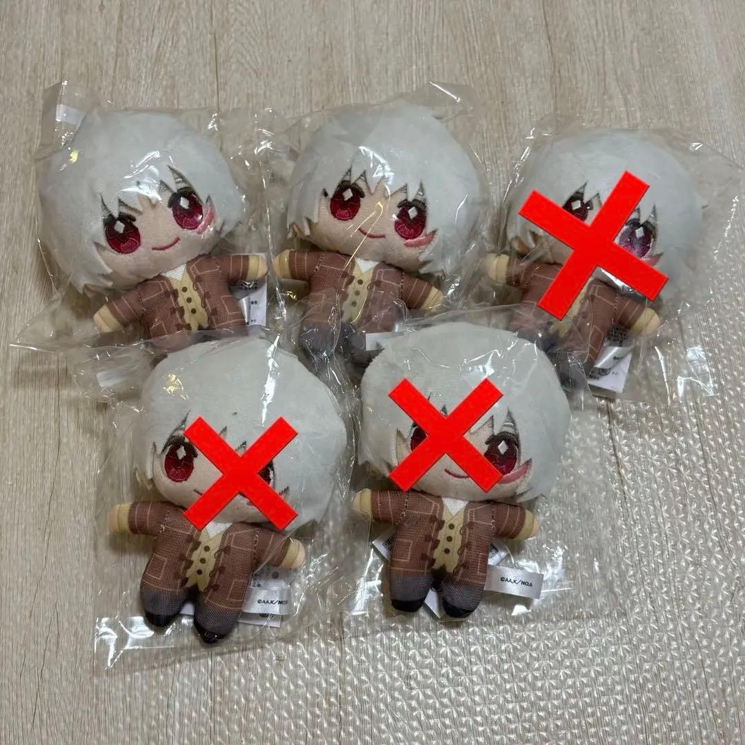 【新品タグ付き】NO.6 ちょこ友　ぬいぐるみ　 マスコット　紫苑　まとめ売り