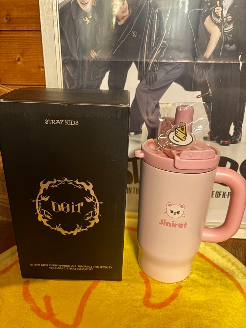 straykids DOITポップアップ　タンブラー　ジニレット　jiniret