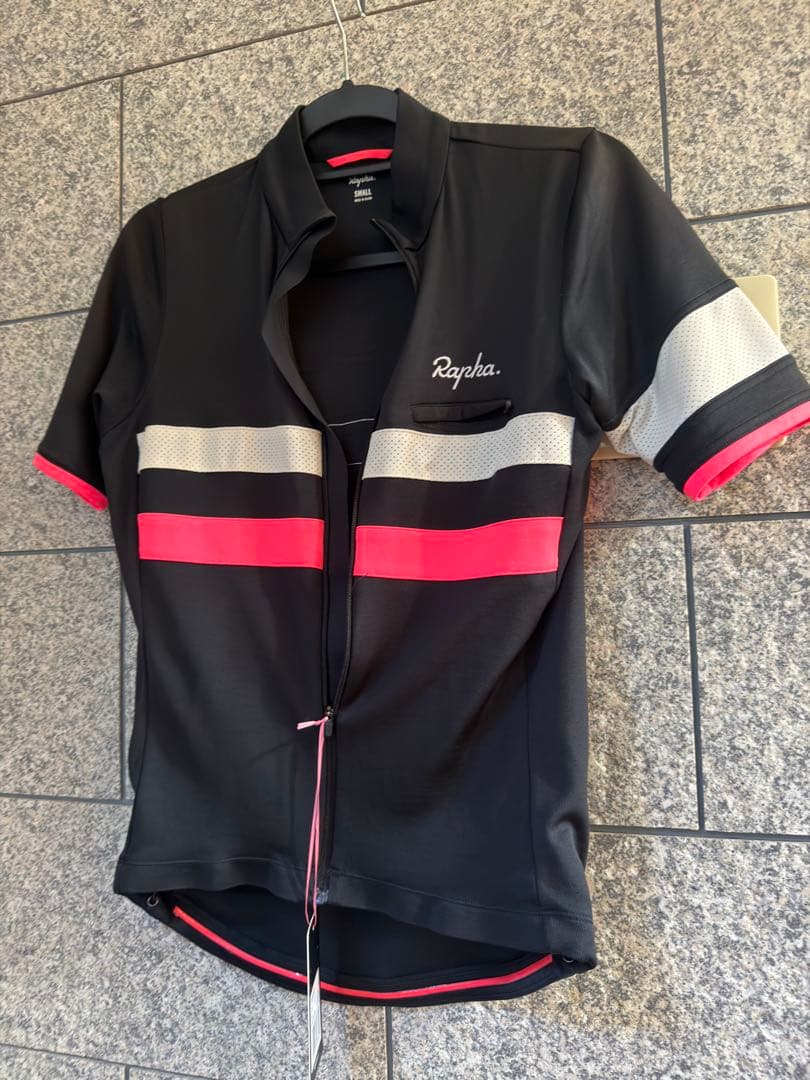 Rapha メンズ　ブルベジャージ　ブラック　Sサイズ