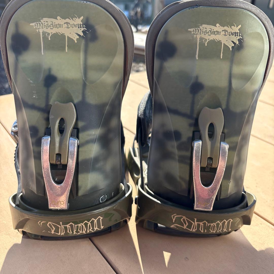 Burton Mission ビンディング US5-10 カモフラージュ