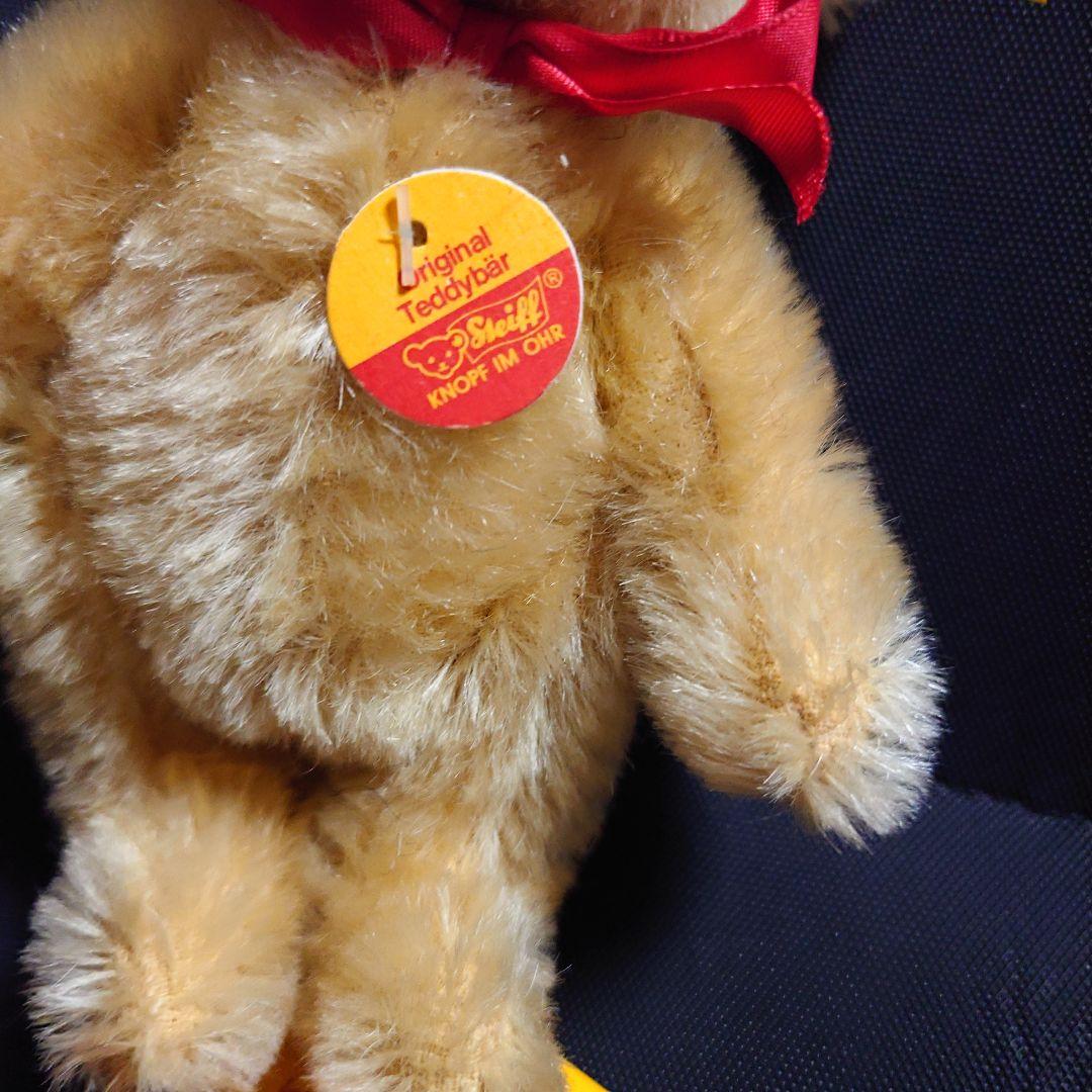 美品 vintage steiff シュタイフ テディベア ドイツ モヘア