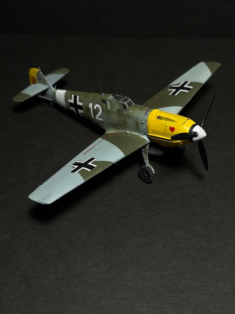 #作品No26ドイツ空軍 メッサーシュミット Bf109E-4/7 TROP