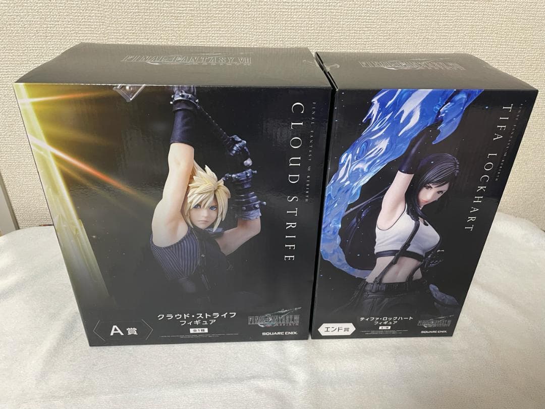 FF7リバース発売記念くじ　ティファ（エンド賞）　クラウド（A賞