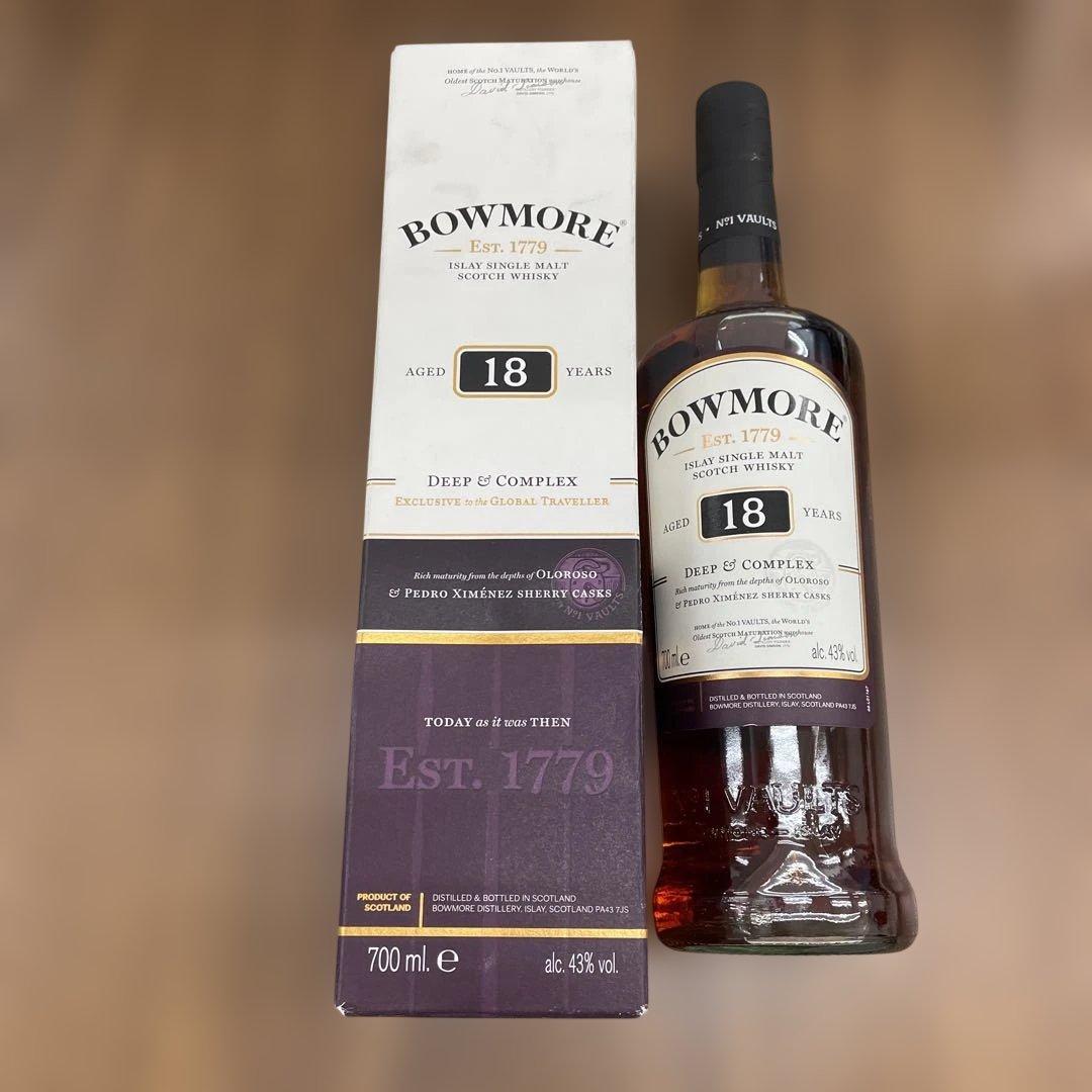 10619ボウモア 18年 ディープ＆コンプレックス 43度 700ml
