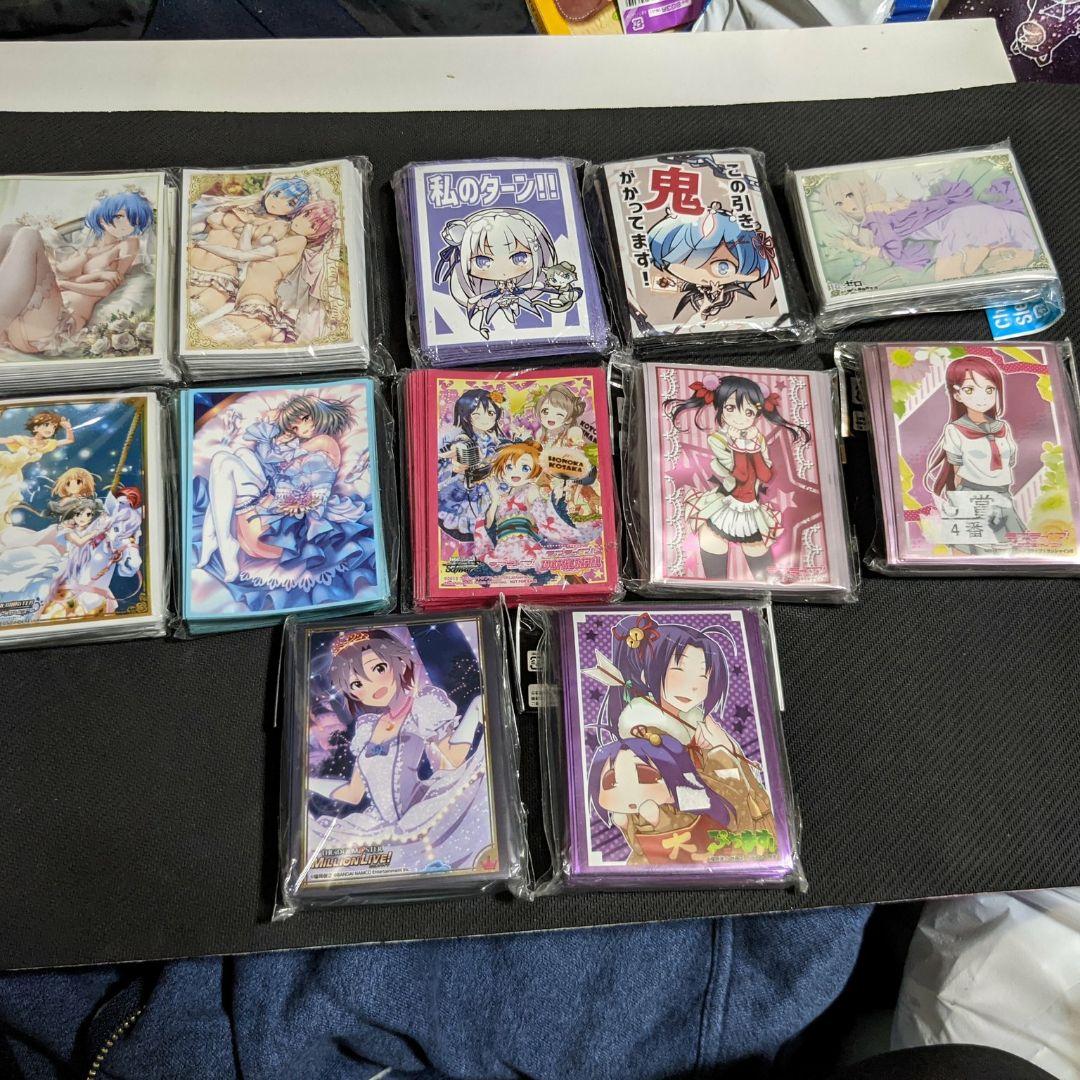 Re:ゼロから始める異世界生活 アイドルマスター ラブライブスリーブ バラ売り可