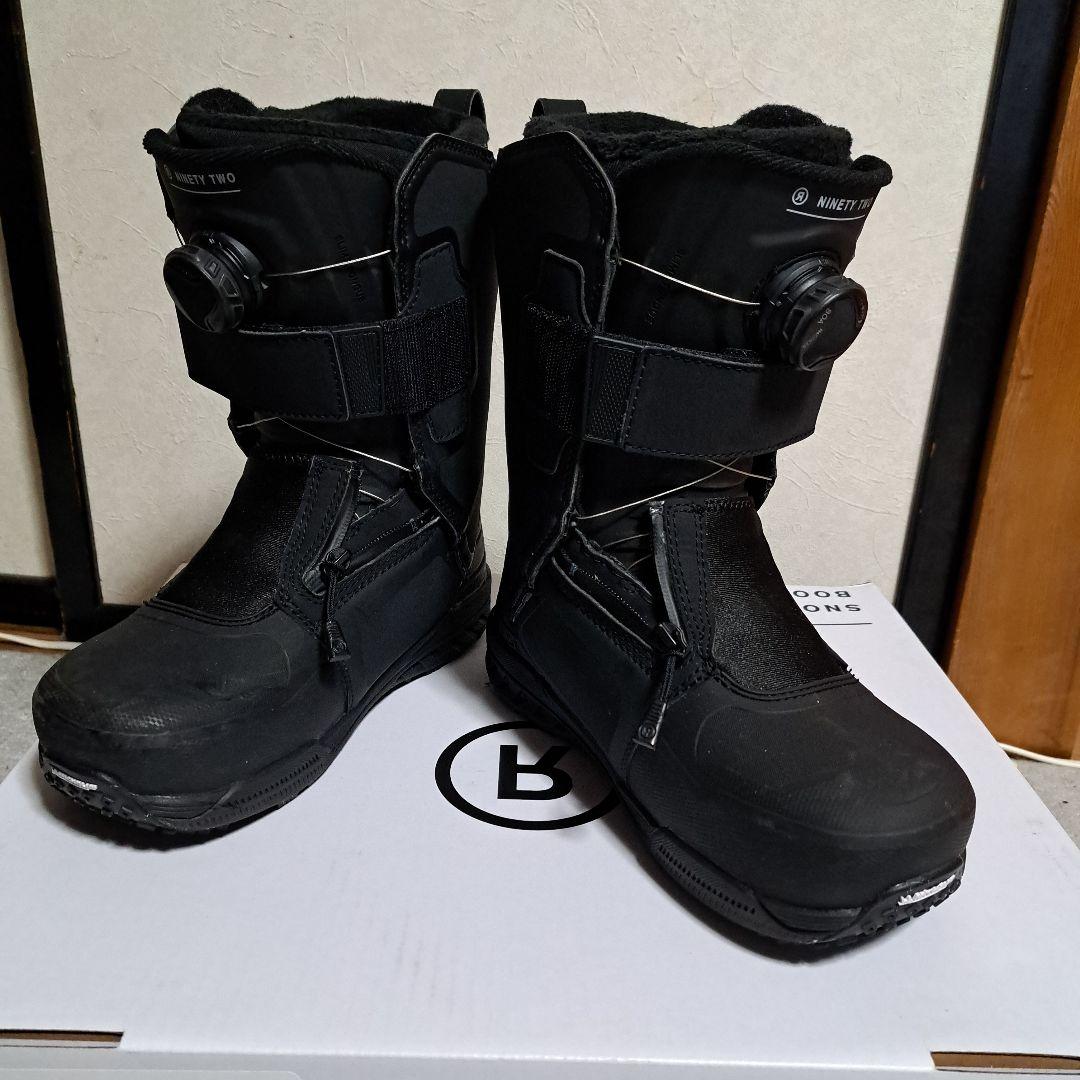 23-24 RIDE NINETY TWO スノーボードブーツ 7.5 ブラック