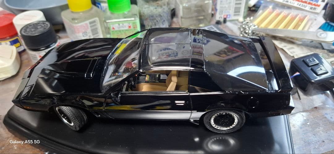 ナイトライダー　ナイト2000 プラモデル 完成品 スキャナー 音声ユニット