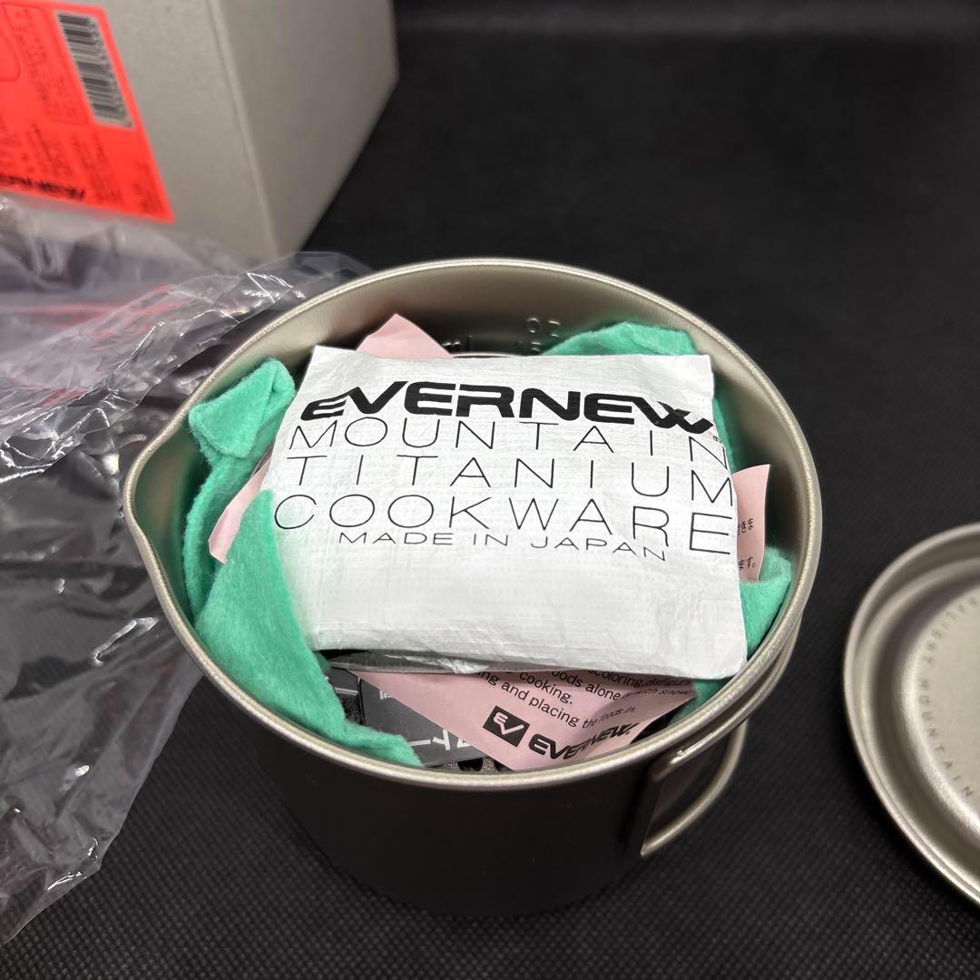EVERNEW Ti Mug pot 500/Stove set チタン