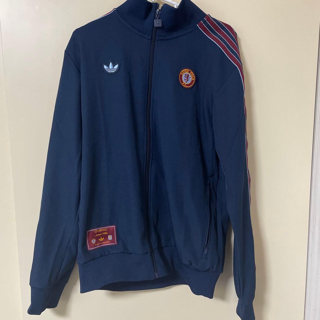 Aston Villa adidas ジャケット ネイビー