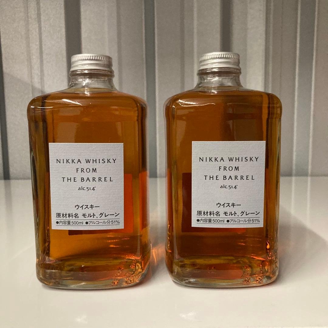 【２本セット】NIKKA FROM THE BARREL 500ml