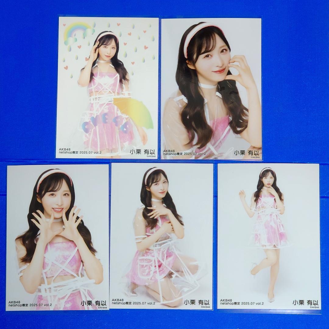 【Y】AKB48 2025年7月 netshop限定 生写真 セット
