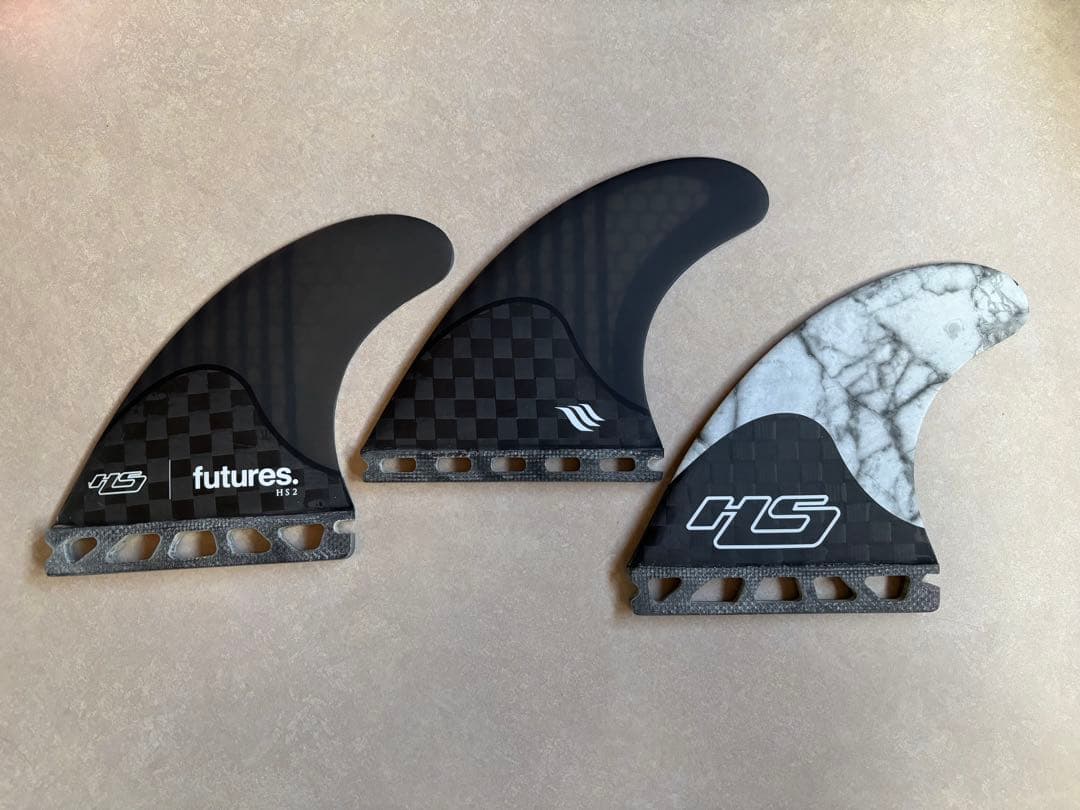 HS Futures サーフボードフィン 3枚セット