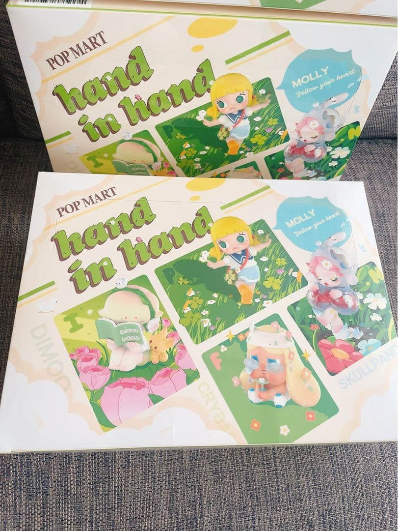 pop mart Hand in Hand シリーズ　ボックス　3アソート