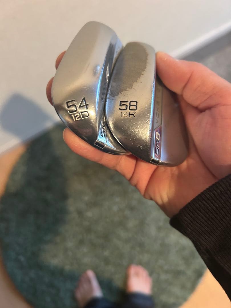 タイトリストボーケイvokey sm8 54 58 ウェッジ 2本セット