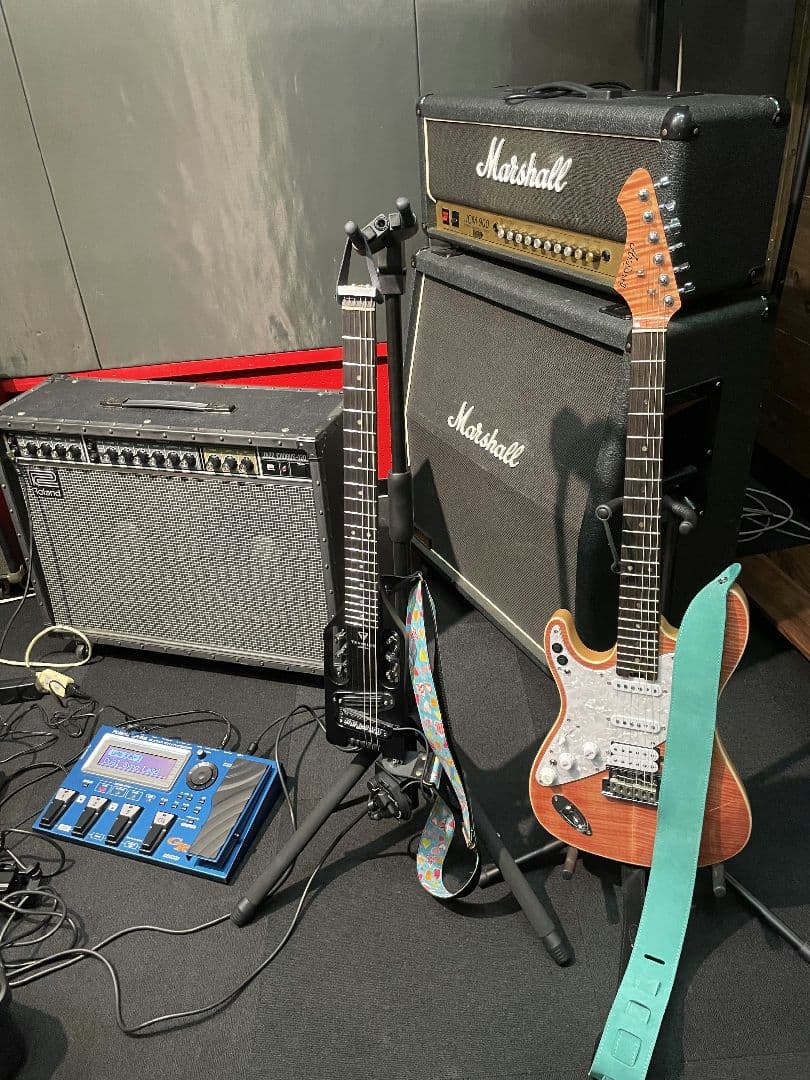 Roland GR-55 ギターシンセ レフティ｜取付済み｜Pelican