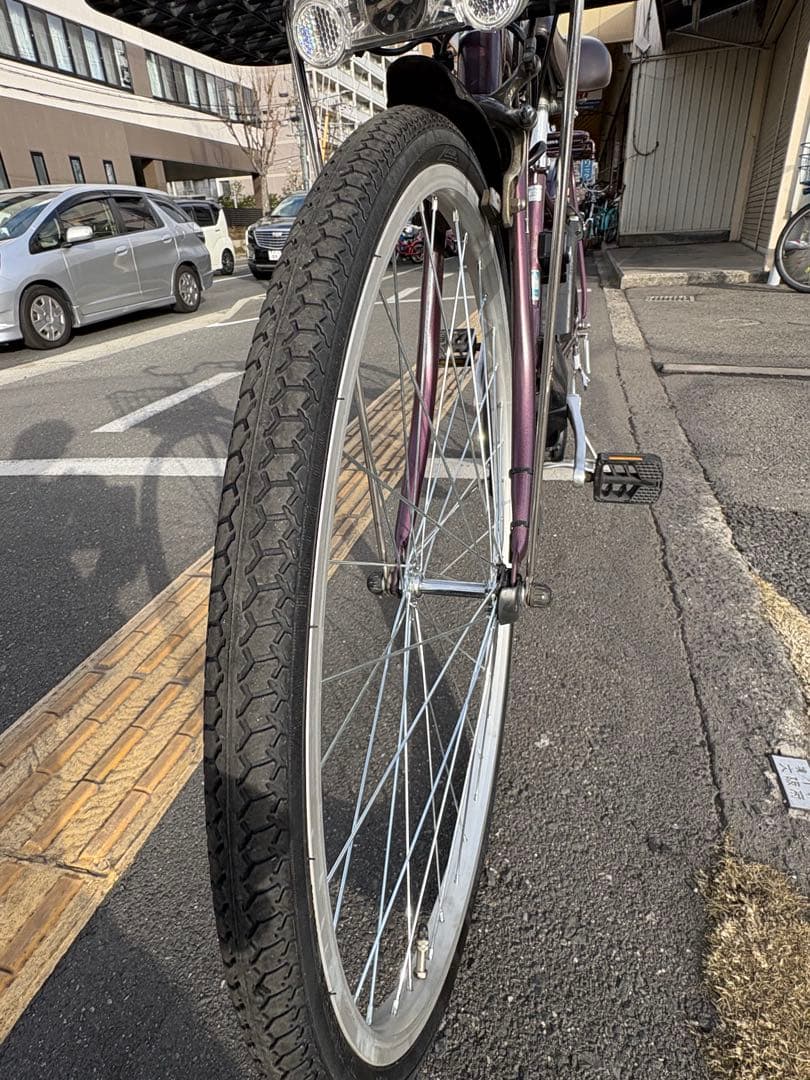 中古YAMAHA電動アシスト自転車　8.7Ah 大阪　013番