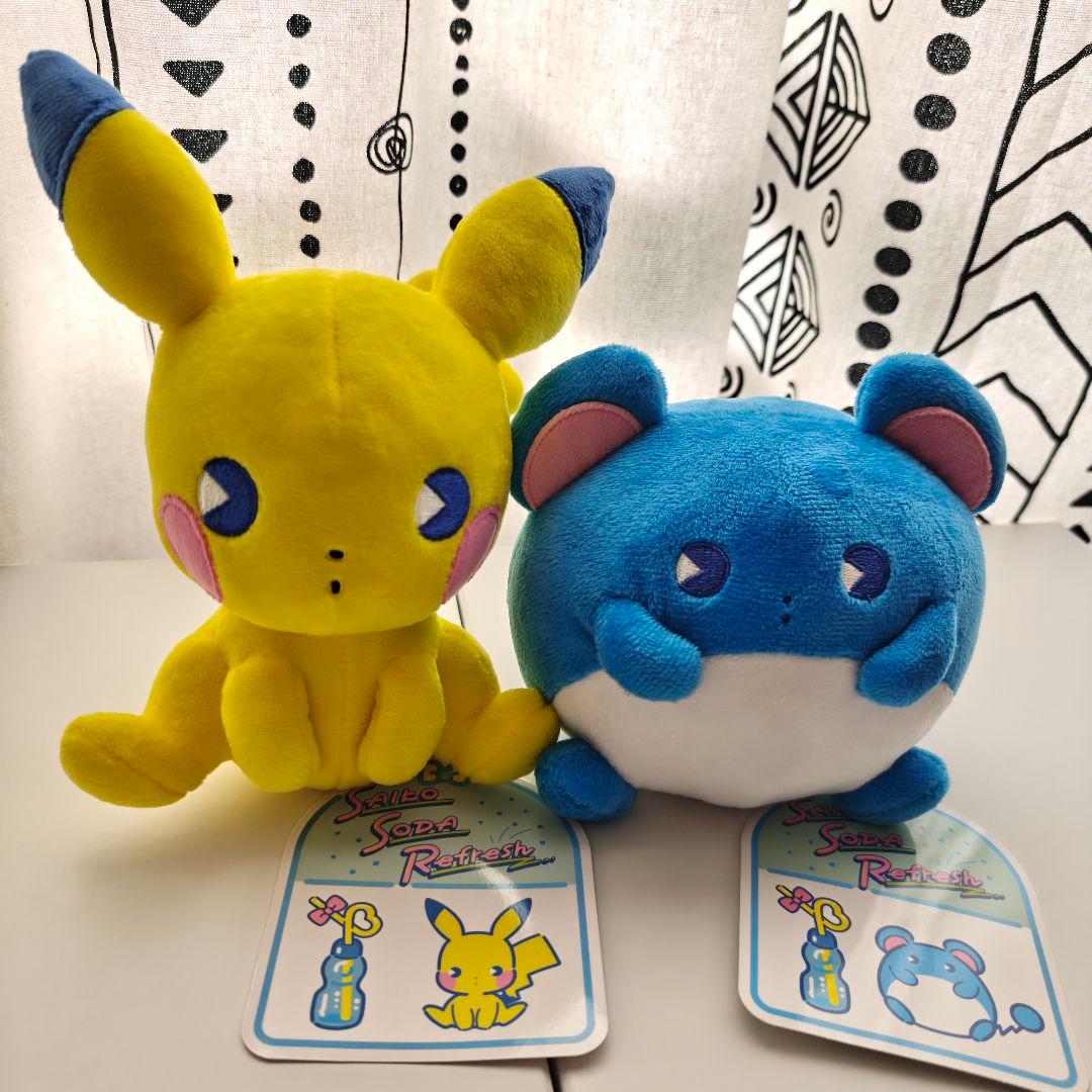 ■新品タグ付き　サイコソーダ　リフレッシュ　ピカチュウ　マリル　ポケモン