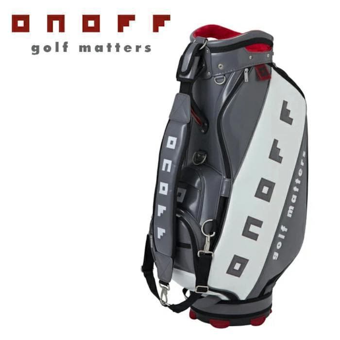新品 ONOFF オノフ プロレプリカ キャディバッグ OB0926 グレー