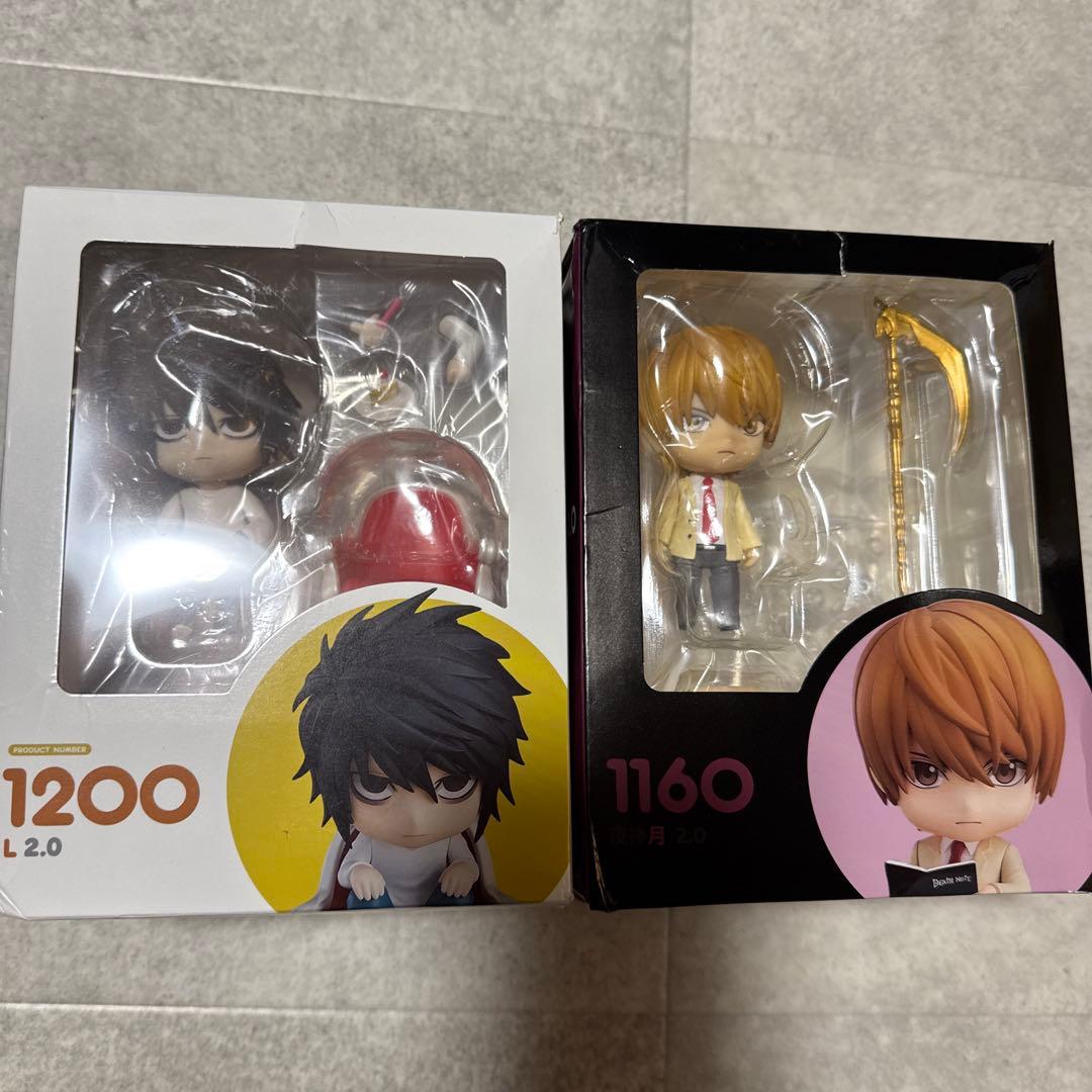 ねんどろいど　DEATH NOTE 夜神月 L 2.0 2体セット