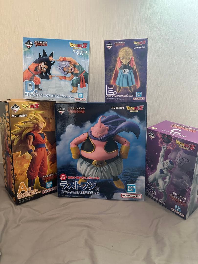 ドラゴンボール 一番くじ フィギュア A、C、D、E、ラストワン 5点セット