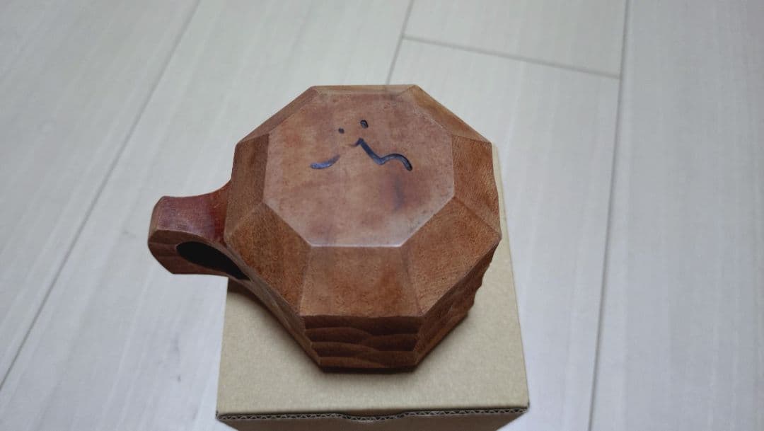Akihiro WoodWorks ジンカップ 漆 橙 オレンジ M