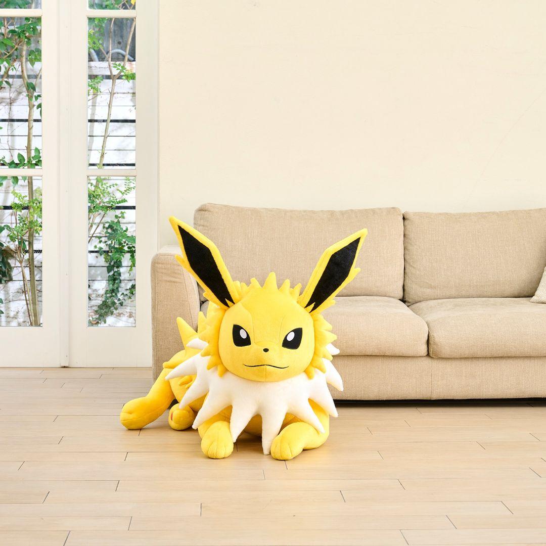 ポケモンセンターオンライン ぬいぐるみ 等身大 サンダース 寝そべり