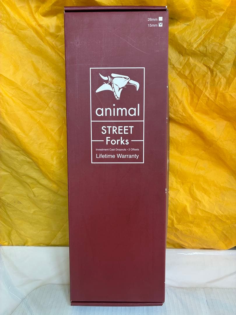 BMXフォーク「animal STREET Forks 15mm 」 アニマル