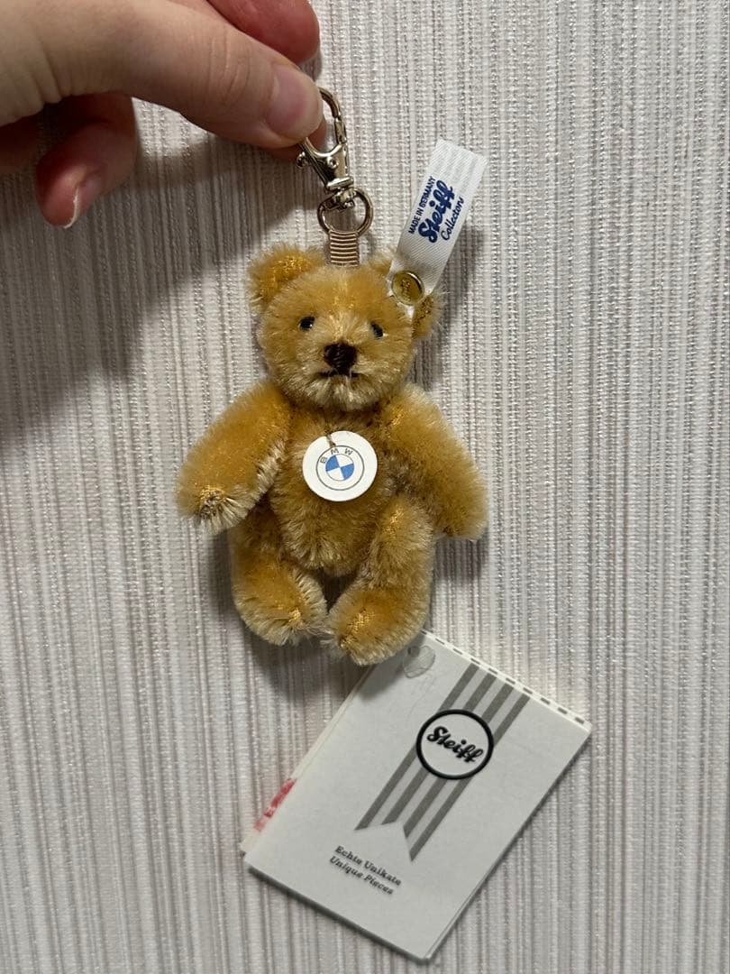×Steiff テディベア キーホルダー