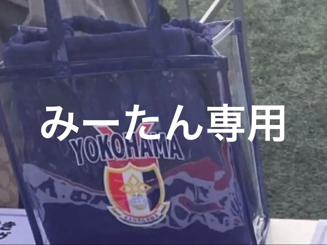 横浜高校応援グッズ　ビニールバッグ