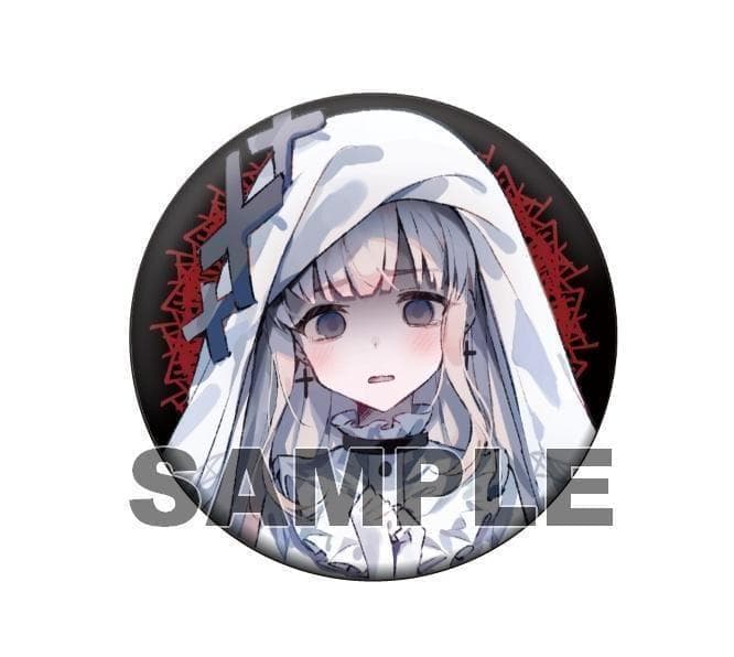 魔法少女ノ魔女裁判 コンプリートサウンドトラック特典　氷上メルル缶バッジ