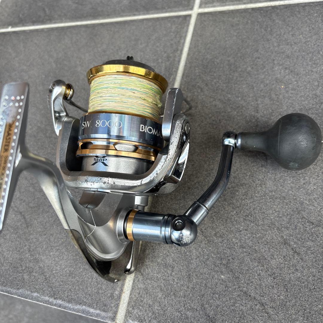 SW 8000 BIOMASTER スピニングリール