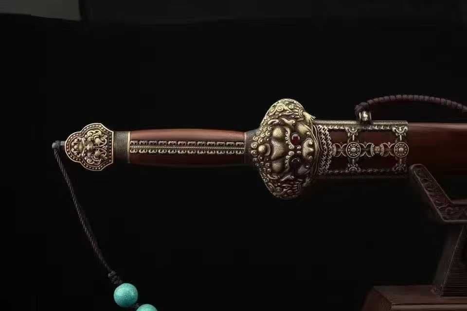 【永楽剣】古兵器 刀装具 日本刀　模造刀 居合刀 武士道 鑑賞用 美術刀 贈り物