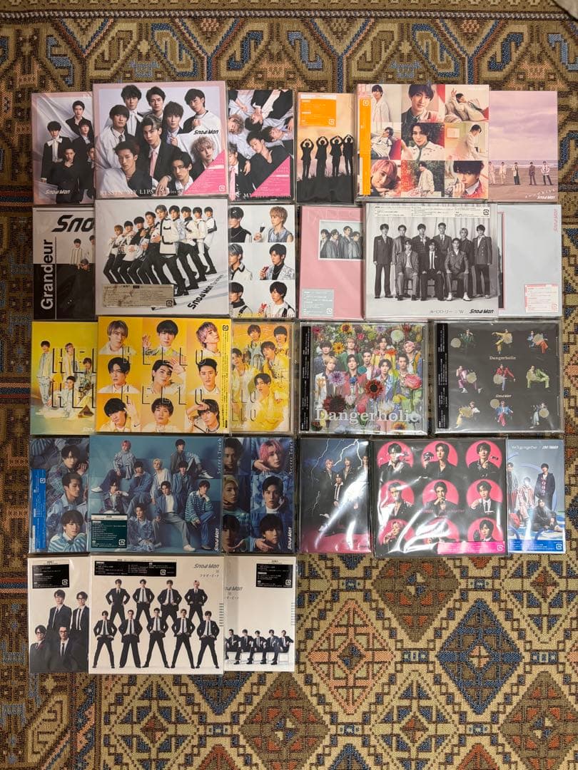 【特典他多数付】 Man シングルCD￼(2nd～10th) ほぼ未使用