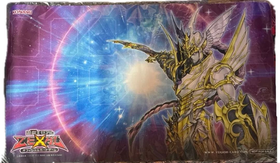 遊戯王　ゼアル　カオスソルジャー　宵闇の使者　プレイマット　未使用