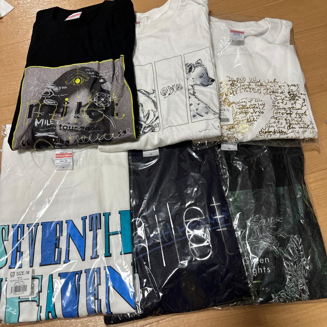 たたとmilet Live Tシャツまとめ売り