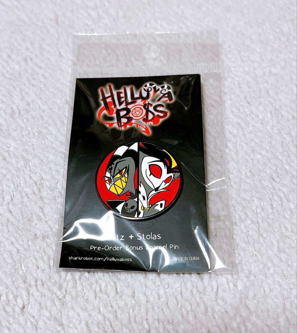 ヘルヴァボス ピンバッジ ブリッツ&ストラス
