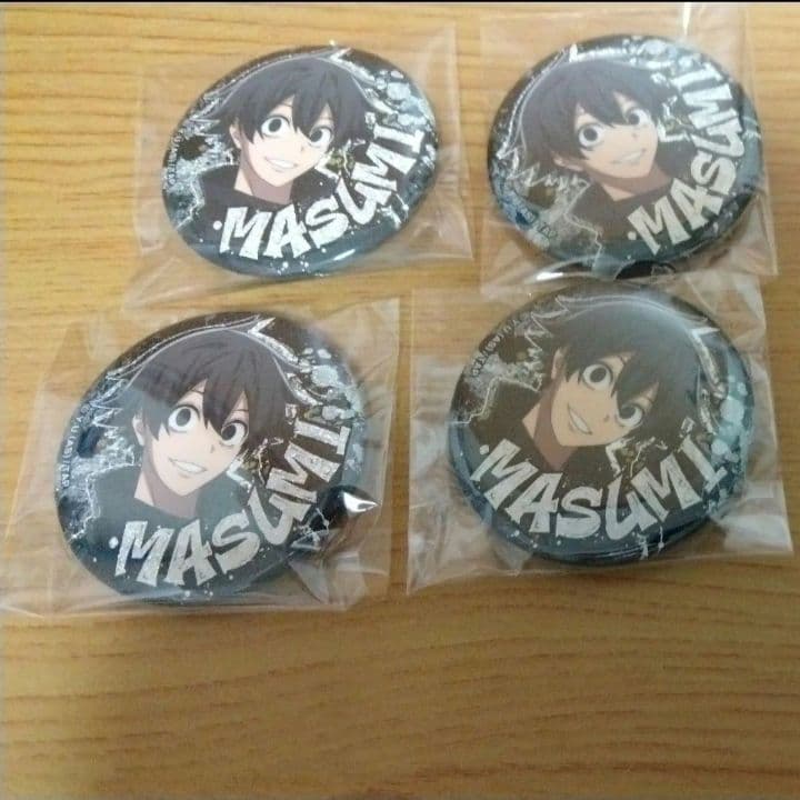 桃源暗鬼　K-POP　ケーポップ　缶バッジ　4個セット　淀川真澄　淀川　真澄