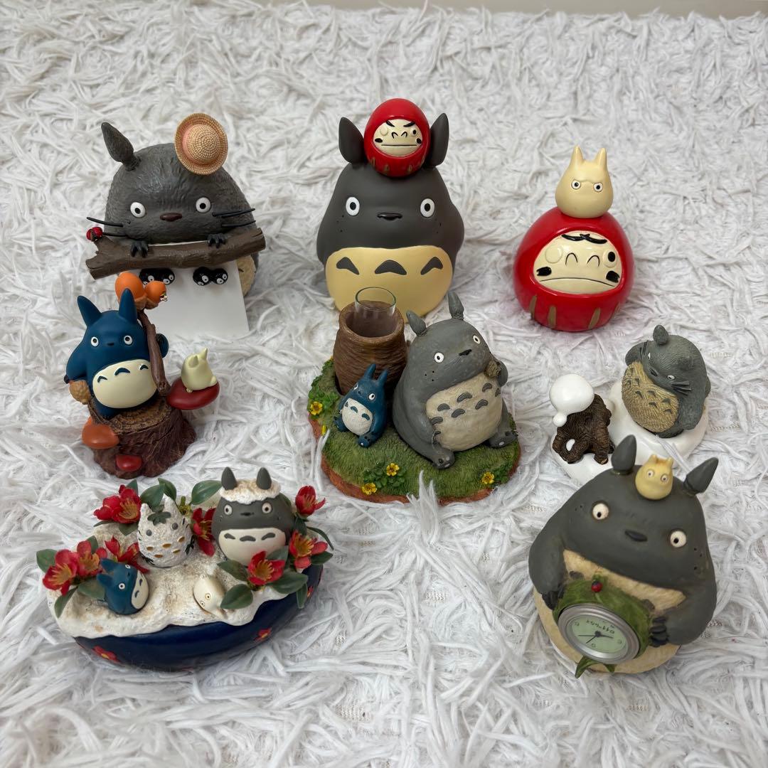 となりのトトロ　スタジオジブリ　置き物　オブジェ　まとめ売り　8点