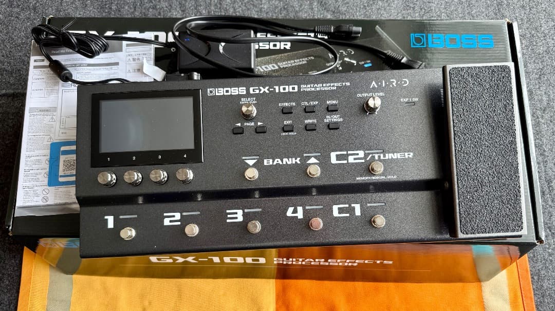 BOSS GX-100 マルチエフェクター　BTアダプター（BT-DUAL）付き