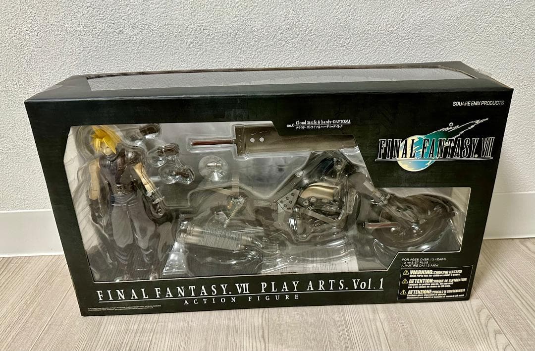212 FF7プレイアーツvol.1 クラウド・ストライフ&ハーディ＝デイトナ