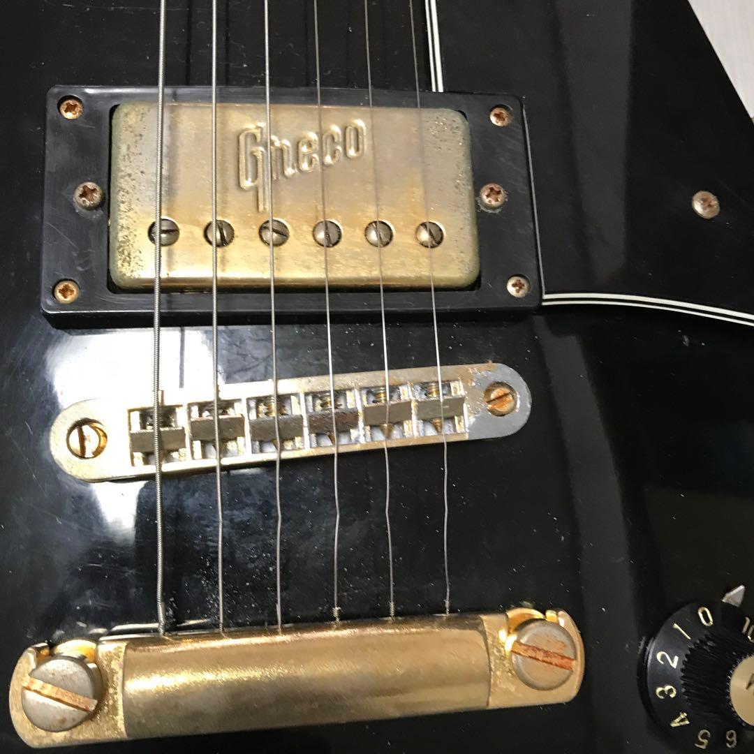 ジャパンビンテージ グレコ グネコ レスポール ハードケース付 音出OK 中古品