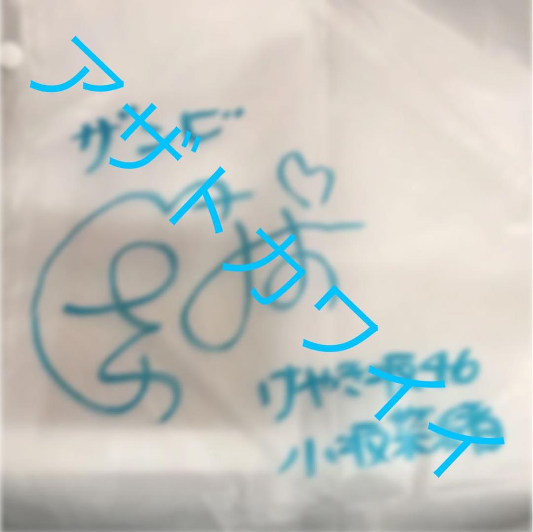 ザンビ 小坂菜緒 ひらがなけやき坂46 レインコート サイン入り
