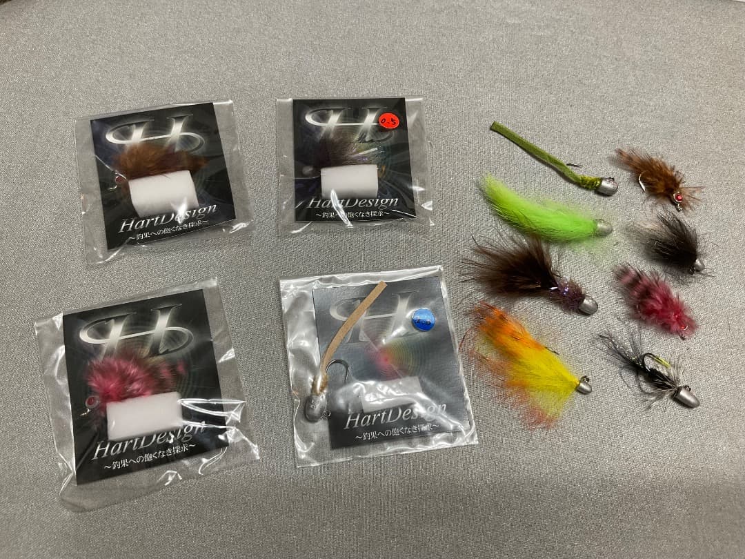 【廃盤品】ハートデザイン　フェザージグ　セット